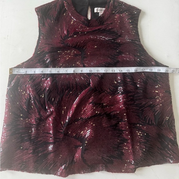 Nanette Lepore Sequin Sleeveless Top – New with Tags – Elegant & Chic - Picture 4 of 5